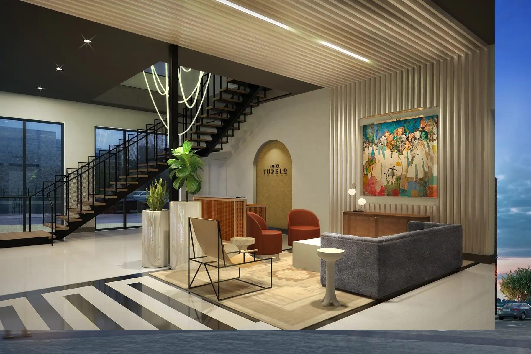 Hotel Tupelo, A Wyndham Hotel Экстерьер фото